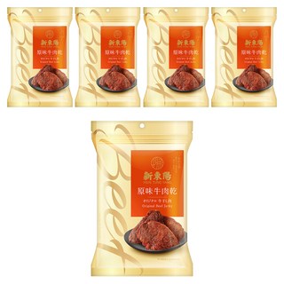新東陽 原味牛肉乾 90g, 5包