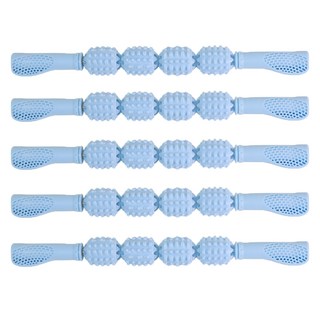 대한 몰 만능 마사지 롤러 스틱 안마봉, 블루, 5개