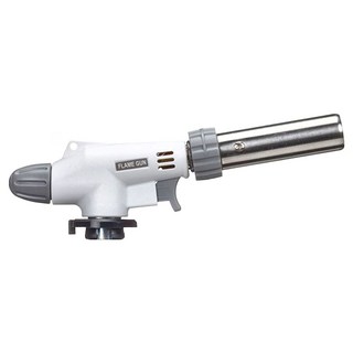 360度旋轉噴槍 自動點火 可調整瓦斯出氣量大小 可調整兩種火焰方式, 1個, 白色