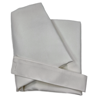 Casa Bella 美麗家居 防曬透光美式簡約功能型窗簾, 132 x 213cm, 純白色