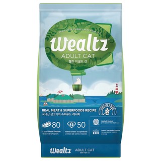 Wealtz 維爾滋 成貓食譜 天然無穀寵物糧, 1.2kg, 1袋, 無穀