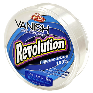 Berkley 貝克力 VANISH Revolution JVR150 碳纖線 1.5GO 6LB 2.7kg, 透明色, 1捲