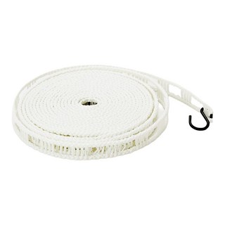 KEYTOSS 詰朵斯 抗UV高拉力防風曬衣繩 專利防風型立體孔扣 適用於各種塑膠衣架與鐵線衣架 台灣製造, 1個, 白色