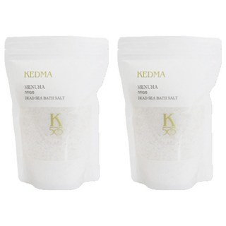 KEDMA 메누하 사해 바스 솔트, 700g, 2개