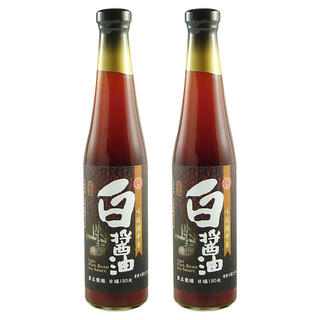 大同醬油 大同壺底白醬油, 400ml, 2瓶