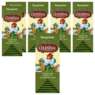 CELESTIAL SEASONINGS 詩尚草本 睡前茶, 1.48g, 25包, 6盒