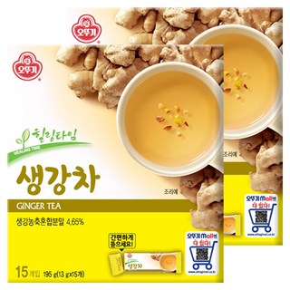 오뚜기 생강차, 13g, 15개입, 2개