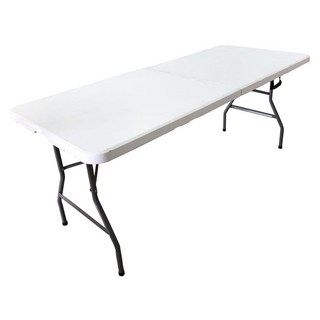 AMOS 手提折疊式戶外露營餐桌 DCN012WH 180 x 76cm, 白色