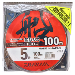 DAIWA D-FRON FUNE HARISU 釣線, 5號, 1捲