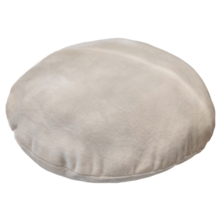 HONG JIN 宏晉 圓形麻糬抱枕, 米白色