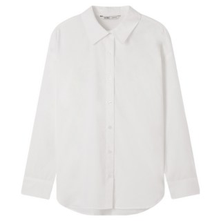 미쏘 여성용 에센셜 세미오버핏 면 셔츠