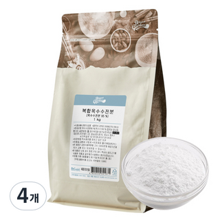Bread Garden 複合玉米澱粉, 1kg, 4個