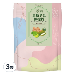 CHILL 愛吃 黑糖冬瓜檸檬茶 150公克 (6入), 25g, 3袋