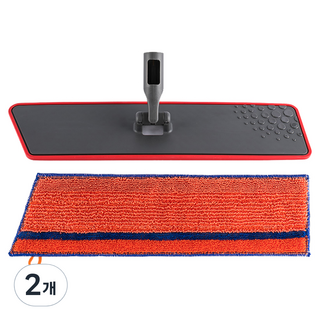 프로4Z 밀대걸레 헤드 + 초극세사 걸레 세트, 2개