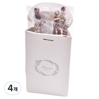 디유 미니 와인백 초콜릿 막대과자 만들기, 4개