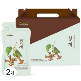 풀무원녹즙 헛개 건강즙 20p, 70ml, 2개