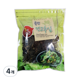正確的桑霍干紅辣椒葉, 4個, 80g