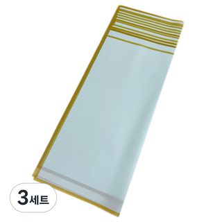 Mandeul Havi 禮物花束包裝透明玻璃紙 20入, 09 清透藍, 3套