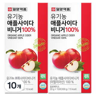 IL-YANG 一洋藥品 蘋果醋隨身包 15條入, 10個, 300g