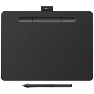 wacom Intuos Bluetooth Medium 藍芽繪圖板, 黑色, CTL-6100WLK0-CA