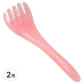 Pick Deal 頭部刮痧用品 大號, 2個, 粉紅色