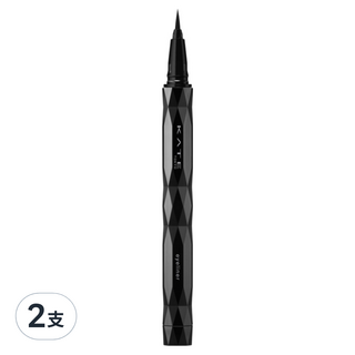 KATE 凱婷 台灣原廠公司貨 進化版持色眼線液筆 EX4.0 0.5ml, BK-1 漆黑, 2件