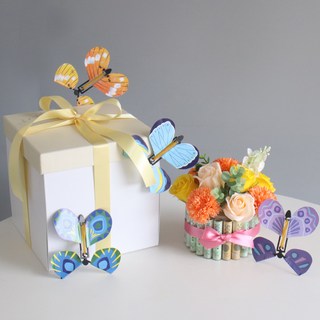 MORIANN 花束鈔票蛋糕, Peach Yellow, 1組