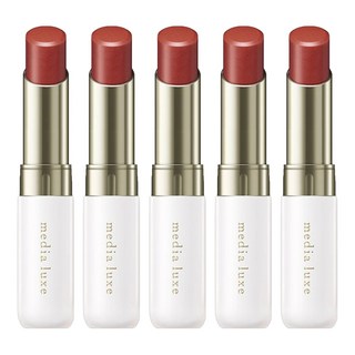 media 媚點 台灣公司貨 潤透渲彩唇膏, RD-01, 5支, 3.1g