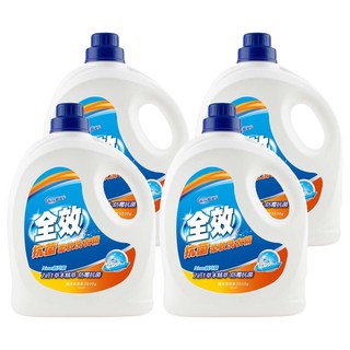 毛寶 全效抗菌柔軟洗衣精 7合1草本精萃 防霉抗菌, 3.5kg, 4桶