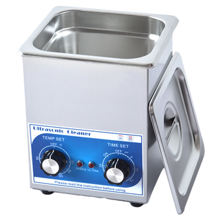 Panatec 沛莉緹 超音波不銹鋼眼鏡飾品清洗機 K-516, 2L超大容量, 全機304不鏽鋼, 可調整溫度, 1個