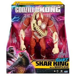 Playmates TOYS 哥吉拉大戰金剛2 11吋 Skar King 手臂、腿部關節可動 附專屬武器骨鞭, 1個