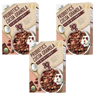 Vilson 米森 BC益生菌可可脆麥片, 300g, 3盒