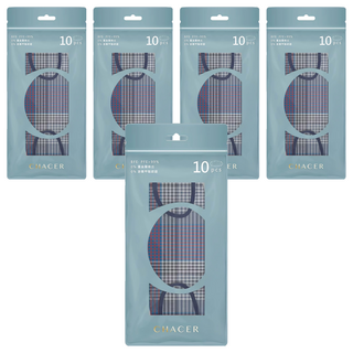 CHACER 佳和口罩 4D立體醫用口罩 成人用 KF94, 摩登紫, 5袋, 10片