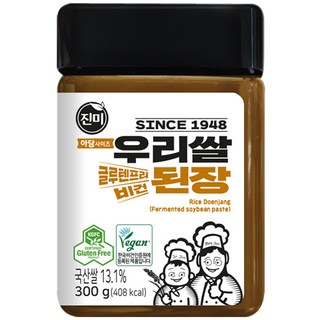Jinmi Foods 韓國米大醬, 300g, 1個