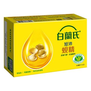 BRAND'S 白蘭氏 旭沛蜆精 黃金蜆配方 無防腐劑 無人工色素, 60ml, 6瓶, 1盒