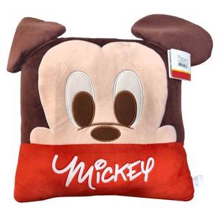 MICKEY MOUSE 米奇 造型方枕 - 33x33公分, 30 x 30cm, 米奇造型方枕