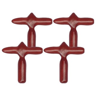 十字花梨木按摩棒, 4個, 單一顏色