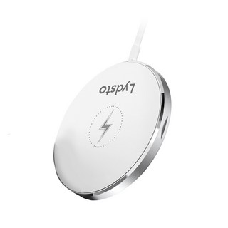 Lydsto 磁吸車載充電器 S12 15W 閃電快充 適用於iPhone 12系列, 銀白色