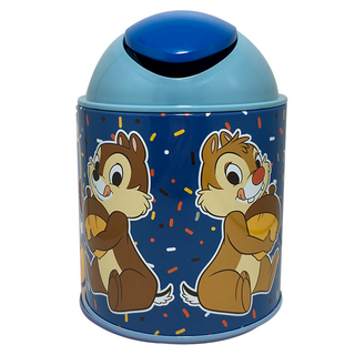 收納王妃 垃圾桶, 奇奇蒂蒂栗子 藍色, 1個
