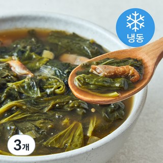 곰곰x욱이네 구수한 보리새우 아욱국 (냉동), 600g, 3개