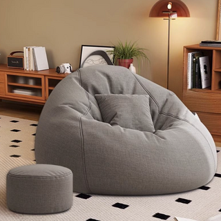 Inart 高級豆袋沙發，不含腳凳 70 x 80cm, 深灰色