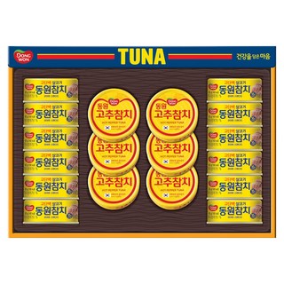 동원참치 M18호 + 부직포백 세트, 1세트