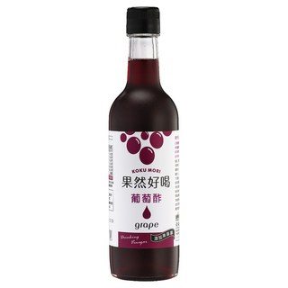 KOKUMORI 穀盛 果然好喝葡萄酢, 360ml, 1瓶