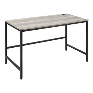 HomeMax 復古木紋工作桌 學生辦公桌 簡約風格, 120 x 60 x 74cm, TKY-003GY-120
