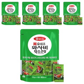 움트리 와사비믹스 간장, 10g, 500개