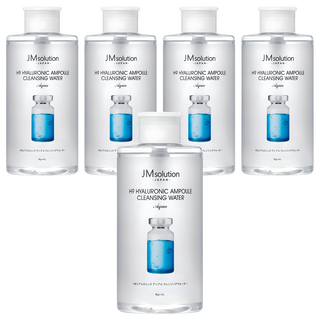 JM solution H9 玻尿酸安瓶卸妝水 Aqua, 850ml, 5個