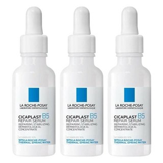 LA ROCHE POSAY 理膚寶水 台灣公司貨 B5瞬效全面修復精華, 30ml, 3瓶