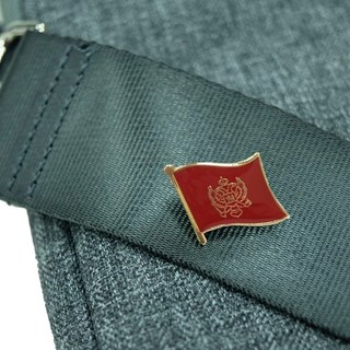 A-ONE 匯旺 蒙特內哥羅 黑山 國旗別針 NO.436P 2g