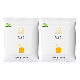 밀크츄 옥수수, 1kg, 2개