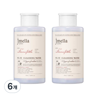 jmella in France Femme Fatale 卸妝水, 6個, 500ml